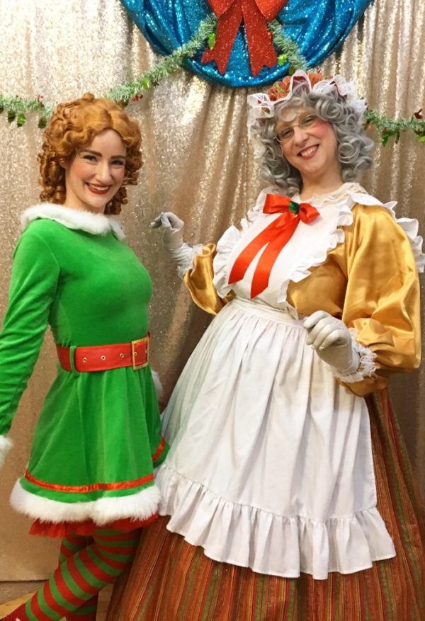 Mrs. Clause & Holly the Elf
