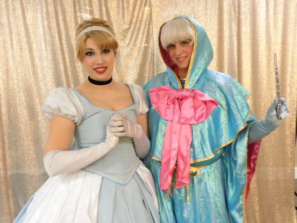 2018 Fairy godmother and Cindy