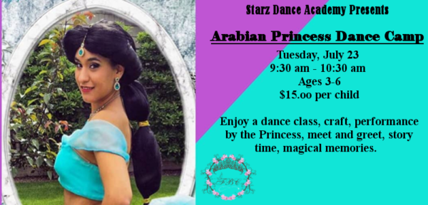 Arabian Princess dance camp