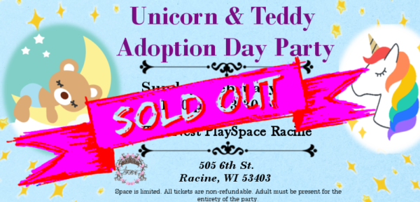 Unicorn & teddy partySOLD OUT