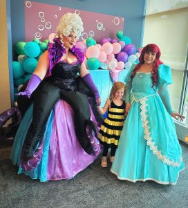 sea witch princess and child